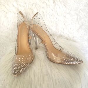 Shoe Dazzle Shoes with Rhinestones